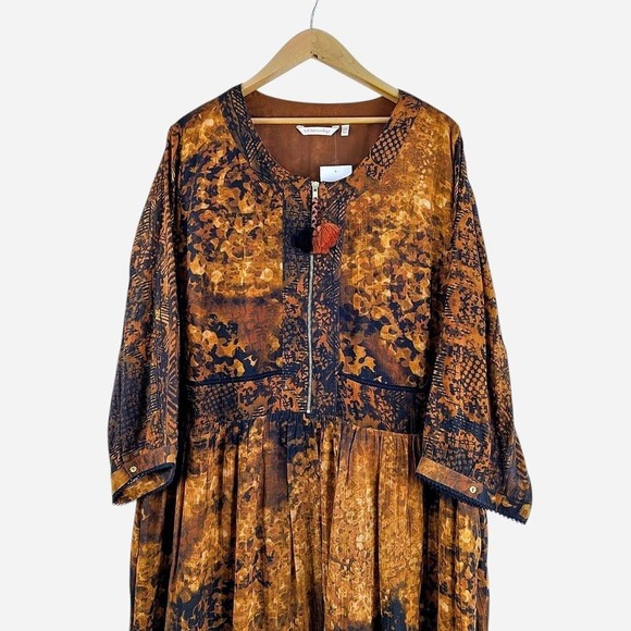 NWT Soft Surroundings Venetian Midi Dress – Plus Size 24W - Picture 4 of 8